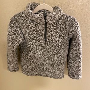 Girls Sherpa Quarter-Zip